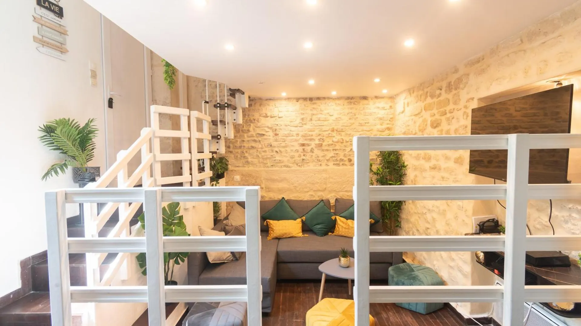 Duplex Parisien Charmant Metro13
