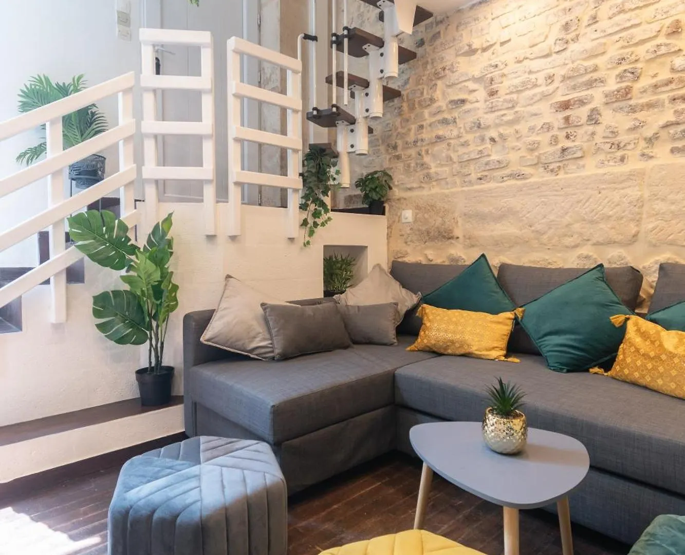 Daire Duplex Parisien Charmant Metro13